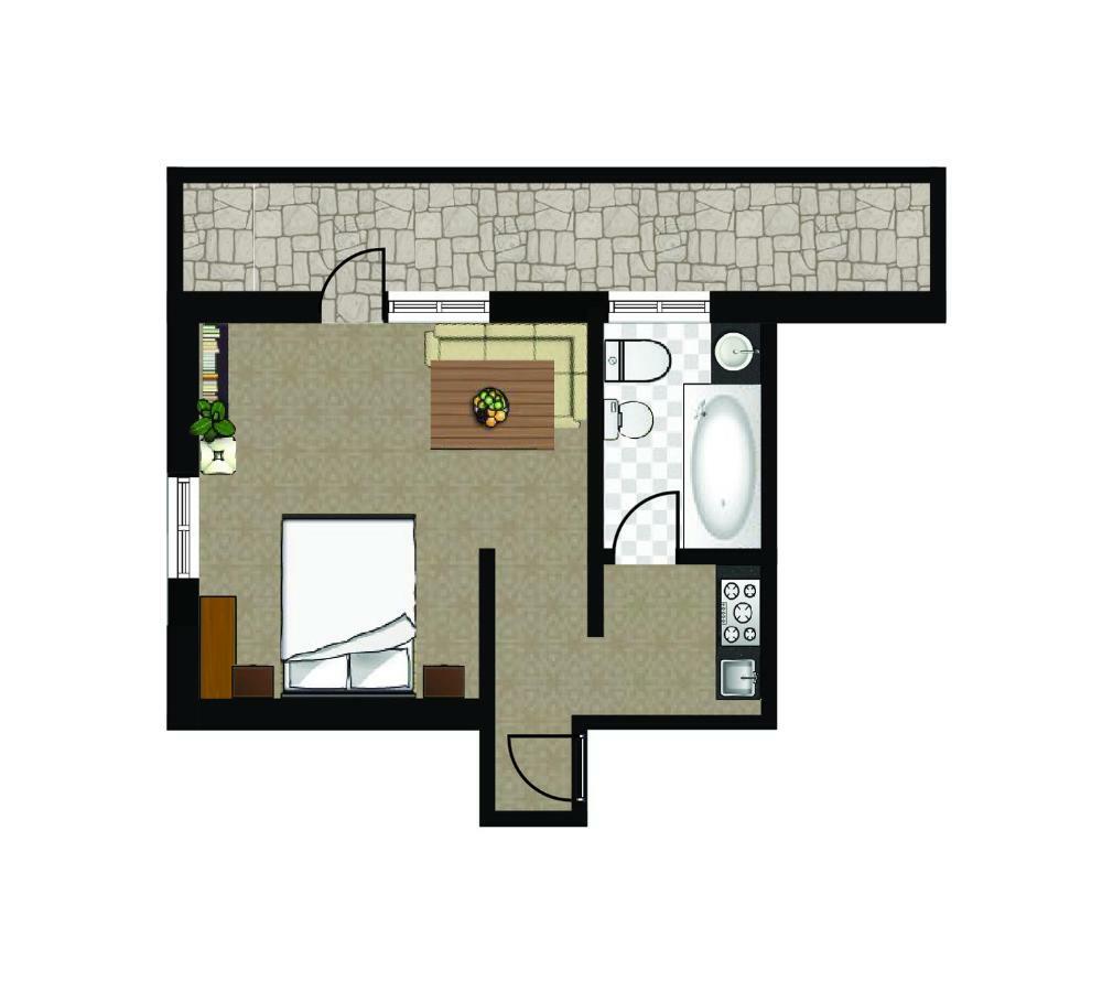 Apartments Fiordalisi 科尔福索 外观 照片
